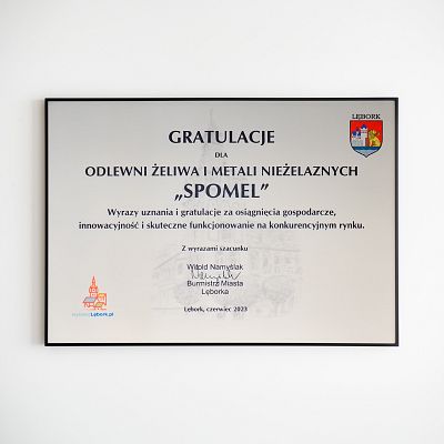 Gratulacje od Burmistrza Miasta Lębork